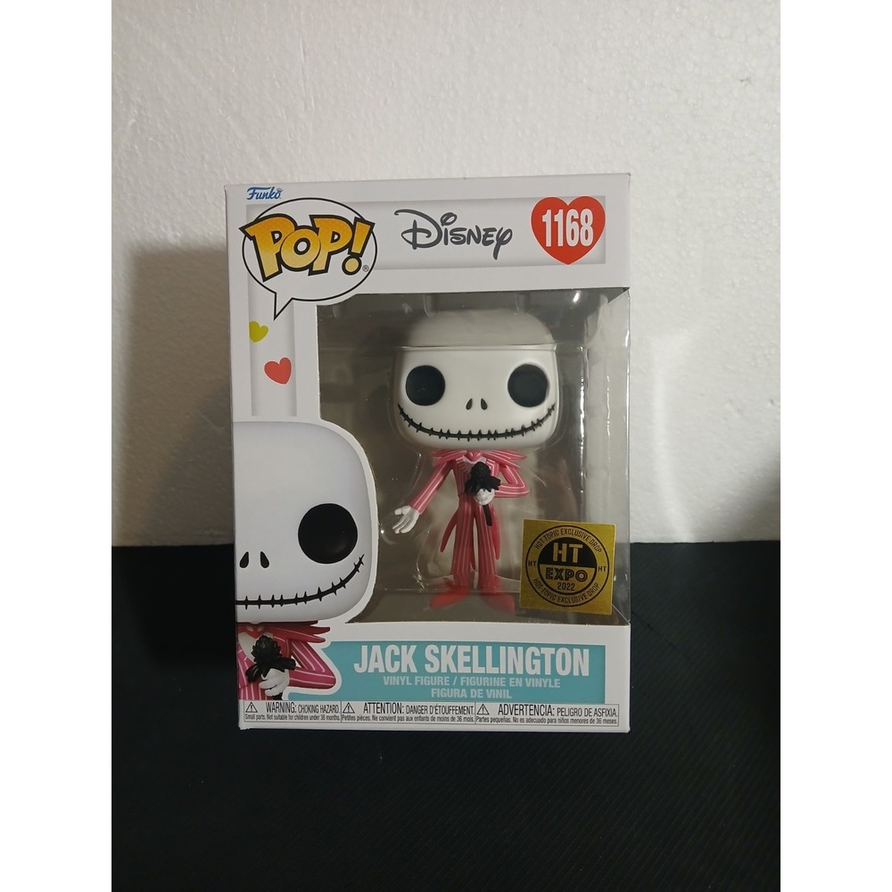 Funko Pop! JACK SKELLINGTON Pink Suit #1168 Hot Topic Expo Exclusive